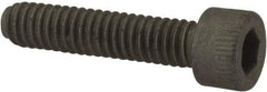 Armor Coat - #8-32 UNC Hex Socket Drive, Socket Cap Screw - Alloy Steel, Armor Coat Finish, Fully Threaded, 3/4" Length Under Head - Industrial Tool & Supply
