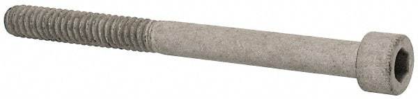 Armor Coat - #10-24 UNC Hex Socket Drive, Socket Cap Screw - Alloy Steel, Armor Coat Finish, Partially Threaded, 2-1/4" Length Under Head - Industrial Tool & Supply