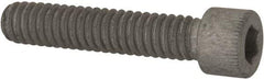 Armor Coat - 1/4-20 UNC Hex Socket Drive, Socket Cap Screw - Alloy Steel, Armor Coat Finish, Fully Threaded, 1-1/4" Length Under Head - Industrial Tool & Supply
