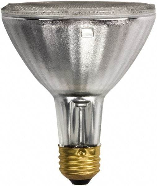 Philips - 39 Watt Halogen Flood/Spot Medium Screw Lamp - 2,900°K Color Temp, 500 Lumens, 120 Volts, Dimmable, PAR30, 1,100 hr Avg Life - Industrial Tool & Supply