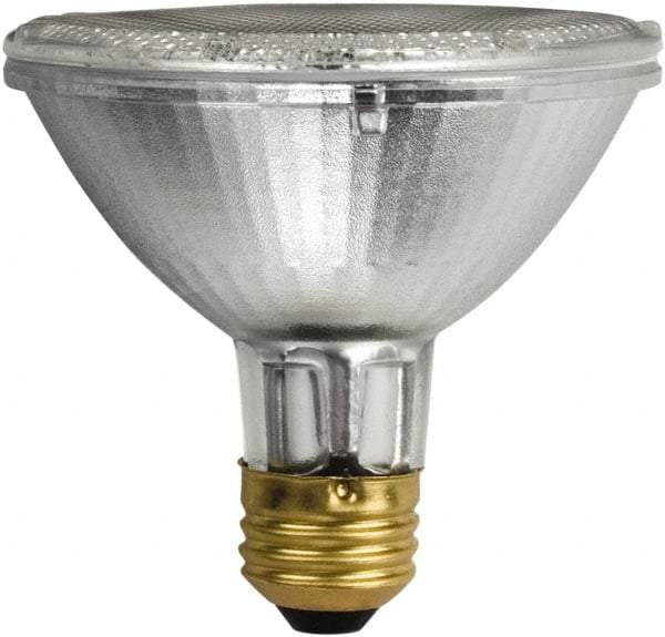 Philips - 40 Watt Halogen Flood/Spot Medium Screw Lamp - 2,770°K Color Temp, 640 Lumens, 120 Volts, Dimmable, PAR30S, 3,000 hr Avg Life - Industrial Tool & Supply