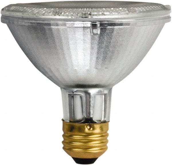 Philips - 39 Watt Halogen Flood/Spot Medium Screw Lamp - 2,800°K Color Temp, 650 Lumens, 120 Volts, Dimmable, PAR30S, 4,200 hr Avg Life - Industrial Tool & Supply