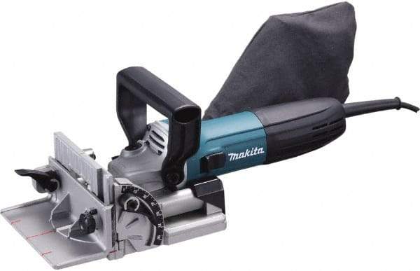 Makita - Power Planers & Joiners Type: Plate Joiner Kit Depth of Cut (Inch): 3/4 - Industrial Tool & Supply