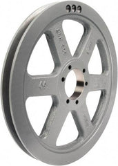 TB Wood's - 1 Groove, 1/2 to 2-1/2 Bore Diam, 19" Outside Diam, QD Bushed V Belt Sheave - 19.00 3V Diam Belt Pitch - Industrial Tool & Supply