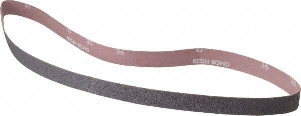 Norton - 1" Wide x 42" OAL, 36 Grit, Aluminum Oxide Abrasive Belt - Aluminum Oxide, Very Coarse, Coated, Series R228 - Industrial Tool & Supply