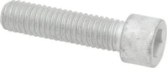 Armor Coat - 3/8-16 UNC Hex Socket Drive, Socket Cap Screw - Alloy Steel, Armor Coat Finish, Fully Threaded, 1-1/2" Length Under Head - Industrial Tool & Supply