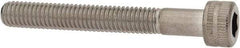 Made in USA - #10-32 UNF Hex Socket Drive, Socket Cap Screw - Grade 18-8 Stainless Steel, Uncoated, 1-1/2" Length Under Head - Industrial Tool & Supply
