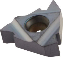 Iscar - 27IR Internal Right Hand 4 UN Laydown Threading Insert - Grade IC908, TiAlN Coated Carbide, 15.88mm Inscribed Circle - Industrial Tool & Supply