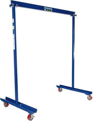Vestil - 600 Lb Load Capacity, Steel Gantry Crane - 6' Span - Industrial Tool & Supply