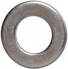 Made in USA - 3/4" Screw, Grade 300 Stainless Steel Standard Flat Washer - 0.812" ID x 1.469" OD, 0.108" Thick, Plain Finish, Meets Military Specifications - Industrial Tool & Supply
