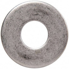 Made in USA - 3/4" Screw, Grade 300 Stainless Steel Standard Flat Washer - 0.812" ID x 2" OD, 0.122" Thick, Plain Finish, Meets Military Specifications - Industrial Tool & Supply