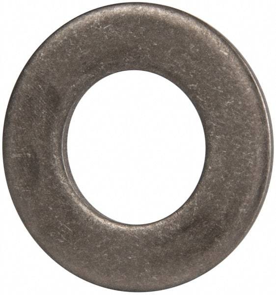 Made in USA - 1" Screw, Grade 300 Stainless Steel Standard Flat Washer - 1.062" ID x 2" OD, 0.108" Thick, Passivated Finish, Meets Military Specifications - Industrial Tool & Supply