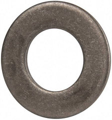 Made in USA - 1" Screw, Grade 300 Stainless Steel Standard Flat Washer - 1.062" ID x 2" OD, 0.108" Thick, Passivated Finish, Meets Military Specifications - Industrial Tool & Supply