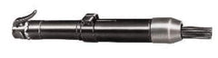Chicago Pneumatic - 3,600 BPM, 25/32" Bore Diam, Pneumatic Inline Needle Scaler - 1-1/8" Stroke Length, 9.6 CFM, 90 psi, 3/8 NPT Inlet - Industrial Tool & Supply