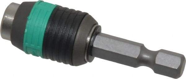 Wera - 1/4" Hex Bit Holder - 1/4" Hex Drive, 2" OAL - Industrial Tool & Supply