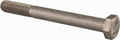Made in USA - 5/16-18 UNC, 3" Length Under Head Hex Head Cap Screw - Industrial Tool & Supply