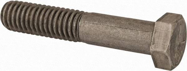 Value Collection - 3/8-16 UNC, 2" Length Under Head Hex Head Cap Screw - Grade 18-8 Stainless Steel, Uncoated, 9/16" Hex - Industrial Tool & Supply