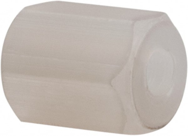 Electro Hardware - #4-40, 2-1/4" OAL, 1/4" Across Flats, Nylon Female Hex Circuit Board Standoff - Industrial Tool & Supply