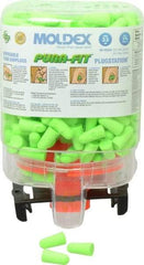 Moldex - Disposable Non-Refillable Earplug Dispenser with 33 dB Earplugs - Green Earplugs, 250 Pairs, Includes Mounting Bracket, Template & Hardware - Industrial Tool & Supply