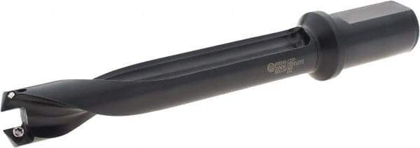 Allied Machine and Engineering - 26 to 28.57mm Diam, 5xD, 5-23/32" Max Depth, 1-1/4" Shank Diam, 9-5/8" OAL, Replaceable Tip Drill - Series 26 - Industrial Tool & Supply