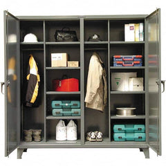Strong Hold - Storage Cabinets Type: Wardrobe Width (Inch): 72 - Industrial Tool & Supply