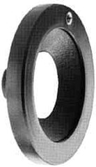 Jergens - 5" Diam, 1-1/8" Hub Diam, Wheel-Acetal Co-Polymer Hub-Cast Iron, Angular Handwheel - 5/8 Smaller to 1-1/8" Larger Diam - Industrial Tool & Supply