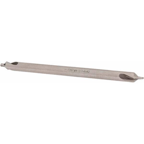 Keo - #4-1/2 Plain Cut 82° Incl Angle High Speed Steel Combo Drill & Countersink - Industrial Tool & Supply