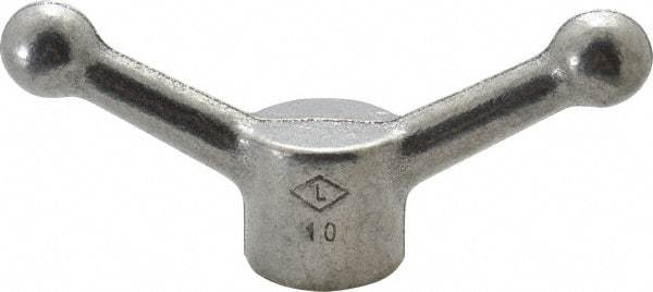 Jergens - 2 Offset Arms, Blank Speed Handle - 1-1/2" High, 1-1/8" Hub Diam - Industrial Tool & Supply