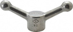 Jergens - 2 Offset Arms, Blank Speed Handle - 1-1/2" High, 1-1/8" Hub Diam - Industrial Tool & Supply