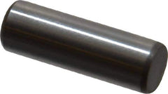 Jergens - 1/4" Diam x 3/4" Pin Length C-1215 Alloy Steel Pull Out Dowel Pin - C 47-58 & C 60-64 (Surface) Hardness, 1 Beveled & 1 Threaded End - Industrial Tool & Supply