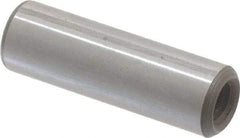 Jergens - 5/16" Diam x 1" Pin Length C-1215 Alloy Steel Pull Out Dowel Pin - C 47-58 & C 60-64 (Surface) Hardness, 1 Beveled & 1 Threaded End - Industrial Tool & Supply