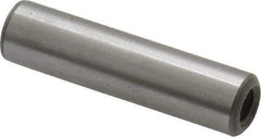 Jergens - 5/16" Diam x 1-1/4" Pin Length C-1215 Alloy Steel Pull Out Dowel Pin - C 47-58 & C 60-64 (Surface) Hardness, 1 Beveled & 1 Threaded End - Industrial Tool & Supply