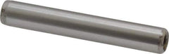 Jergens - 5/16" Diam x 2" Pin Length C-1215 Alloy Steel Pull Out Dowel Pin - C 47-58 & C 60-64 (Surface) Hardness, 1 Beveled & 1 Threaded End - Industrial Tool & Supply