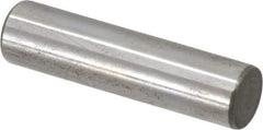 Jergens - 3/8" Diam x 1-1/2" Pin Length C-1215 Alloy Steel Pull Out Dowel Pin - C 47-58 & C 60-64 (Surface) Hardness, 1 Beveled & 1 Threaded End - Industrial Tool & Supply