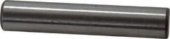 Jergens - 3/8" Diam x 2" Pin Length C-1215 Alloy Steel Pull Out Dowel Pin - C 47-58 & C 60-64 (Surface) Hardness, 1 Beveled & 1 Threaded End - Industrial Tool & Supply