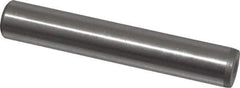 Jergens - 1/2" Diam x 3" Pin Length C-1215 Alloy Steel Pull Out Dowel Pin - C 47-58 & C 60-64 (Surface) Hardness, 1 Beveled & 1 Threaded End - Industrial Tool & Supply