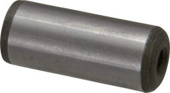 Jergens - 5/8" Diam x 1-1/2" Pin Length C-1215 Alloy Steel Pull Out Dowel Pin - C 47-58 & C 60-64 (Surface) Hardness, 1 Beveled & 1 Threaded End - Industrial Tool & Supply