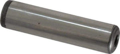 Jergens - 5/8" Diam x 2-1/2" Pin Length C-1215 Alloy Steel Pull Out Dowel Pin - C 47-58 & C 60-64 (Surface) Hardness, 1 Beveled & 1 Threaded End - Industrial Tool & Supply