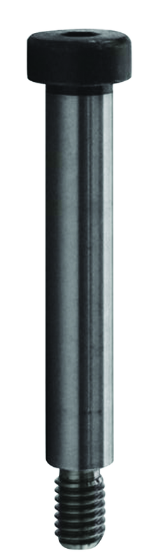 M12 x 25 - Black Finish Heat Treated Alloy Steel - Shoulder Screws - Socket Head - Industrial Tool & Supply