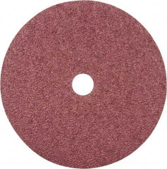 3M - 7" Diam 7/8" Hole 36 Grit Fiber Disc - Very Coarse Grade, Ceramic, 8,600 Max RPM, Series 988C - Industrial Tool & Supply
