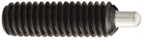 TE-CO - Threaded Spring Plungers Thread Size: M12x1.75 Thread Length (Decimal Inch): 1.1020 - Industrial Tool & Supply