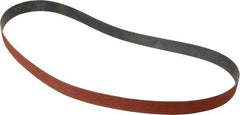 3M - 1" Wide x 42" OAL, 80 Grit, Ceramic Abrasive Belt - Ceramic, Medium, Coated, YF Weighted Cloth Backing, Wet/Dry, Series 777F - Industrial Tool & Supply