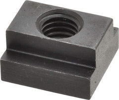 Jergens - 1/2-13 Blind Tapped T Slot Nut - 5/8" Slot Width, 1 x 11/32" Base Width x Height, 1-1/8 x 5/8" OAL x Height - Industrial Tool & Supply