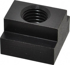 Jergens - 3/4-10 Blind Tapped T Slot Nut - 7/8" Slot Width, 1-1/2 x 9/16" Base Width x Height, 1-1/2 x 1" OAL x Height - Industrial Tool & Supply