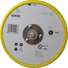 3M - 6" Diam Adhesive/PSA Disc Backing Pad - Medium Density, 10,000 RPM - Industrial Tool & Supply