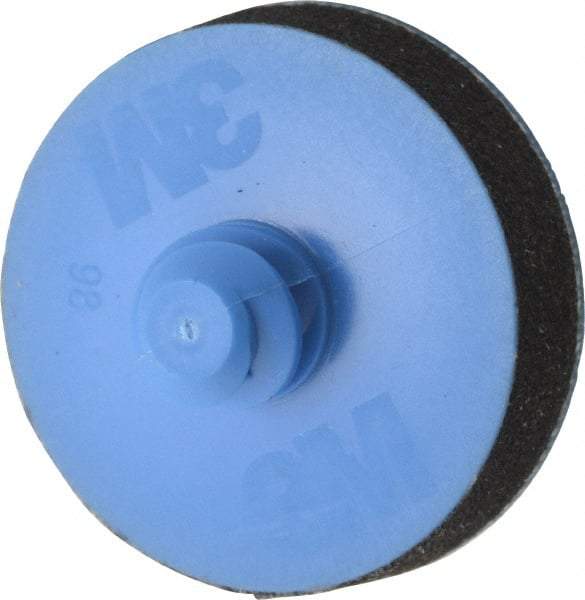 3M - 1-1/4" Diam Quick-Change Disc Backing Pad - Medium Density, 10,000 RPM, Roloc Compatible - Industrial Tool & Supply
