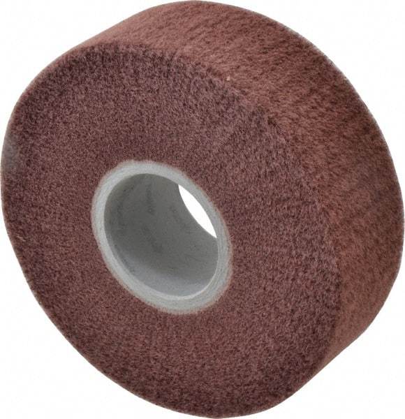 3M - 6" Diam Aluminum Oxide Finishing Flap Wheel - 2" Hole, 2" Wide, Density 5, Nonwoven, Very Fine Grade, 3,400 Max RPM - Industrial Tool & Supply