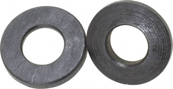 Jergens - 5/16" Bolt, Black Oxide, Steel, Spherical Washer Assembly - 23/64" Female, 11/32" Male Inside x 3/4" OD, 7/32" Thick, 1" Radius - Industrial Tool & Supply
