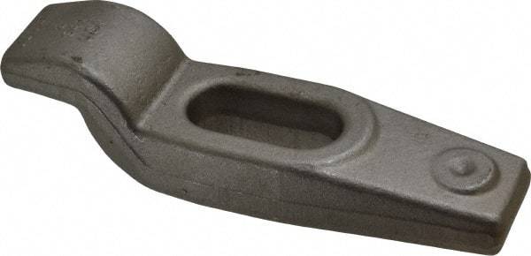 Jergens - 6" OAL x 1-3/4" Overall Width x 1-9/16" Overall Height, Gooseneck Clamp - Grade C-1030/C-1035 Forged Steel, 7/16" Nose Height x 1-1/4" Nose Width, 1" Slot Len x 11/16" Slot Width, 1-1/8" Neck Len - Industrial Tool & Supply