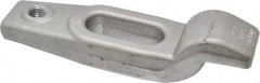Jergens - 8" OAL x 2-1/8" Overall Width x 2-1/16" Overall Height, Gooseneck Clamp - Grade C-1030/C-1035 Forged Steel, 9/16" Nose Height x 1-1/2" Nose Width, 1-5/8" Slot Len x 13/16" Slot Width, 1-1/4" Neck Len - Industrial Tool & Supply